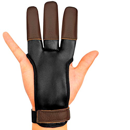 Keshes Archery Protective Glove Finger Tab - For Men Women & Youth